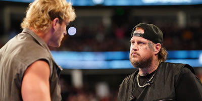 jelly roll and logan paul stir up wwe smackdown drama in nashville